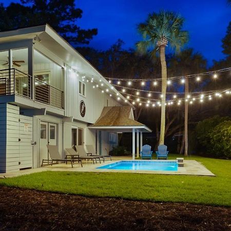 Luxury Beach House - 2Min Walk To Beach - Private Pool - Group & Dog Friendly Île de Hilton-Head Extérieur photo