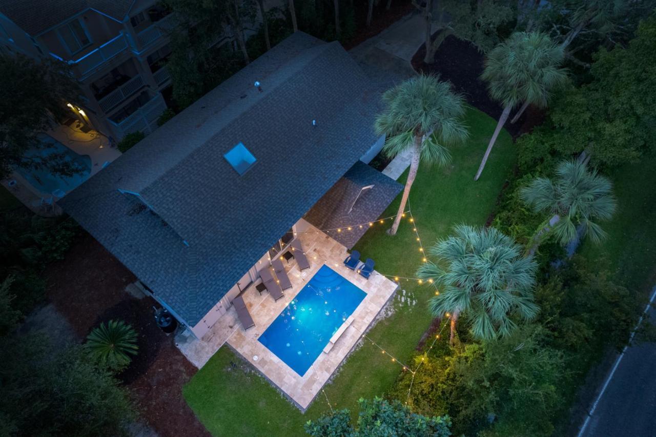 Luxury Beach House - 2Min Walk To Beach - Private Pool - Group & Dog Friendly Île de Hilton-Head Extérieur photo