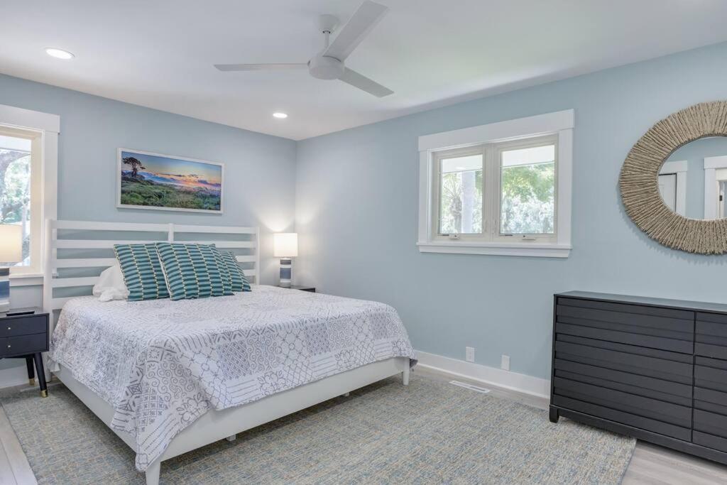 Luxury Beach House - 2Min Walk To Beach - Private Pool - Group & Dog Friendly Île de Hilton-Head Extérieur photo