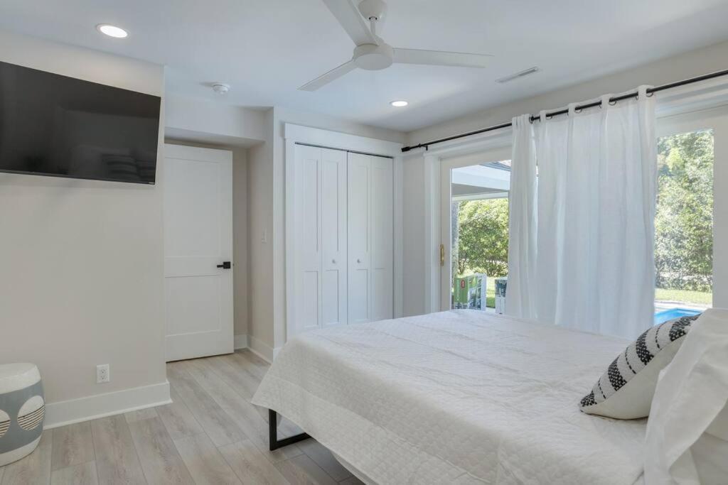 Luxury Beach House - 2Min Walk To Beach - Private Pool - Group & Dog Friendly Île de Hilton-Head Extérieur photo