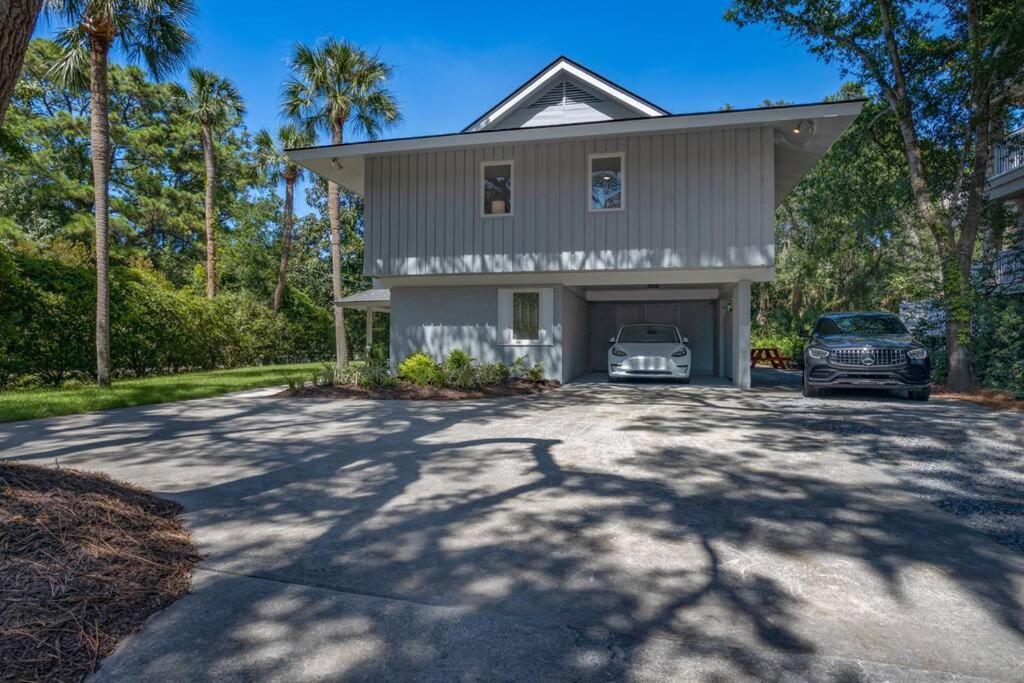Luxury Beach House - 2Min Walk To Beach - Private Pool - Group & Dog Friendly Île de Hilton-Head Extérieur photo