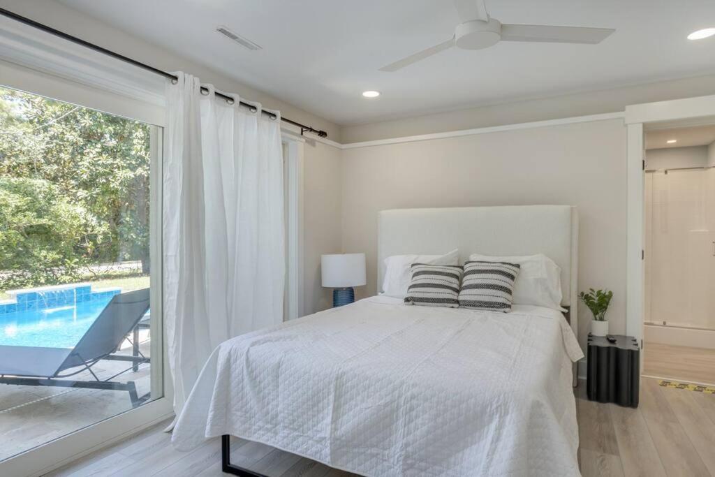 Luxury Beach House - 2Min Walk To Beach - Private Pool - Group & Dog Friendly Île de Hilton-Head Extérieur photo