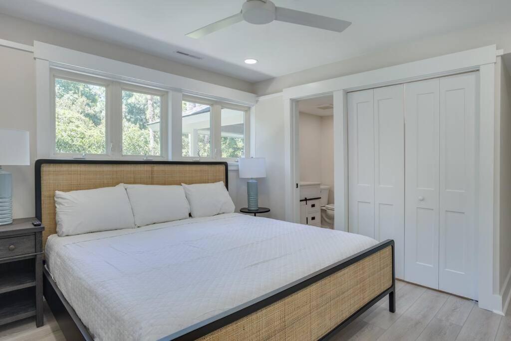 Luxury Beach House - 2Min Walk To Beach - Private Pool - Group & Dog Friendly Île de Hilton-Head Extérieur photo